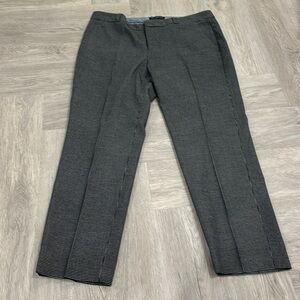 Banana Republic black/white cropped pants